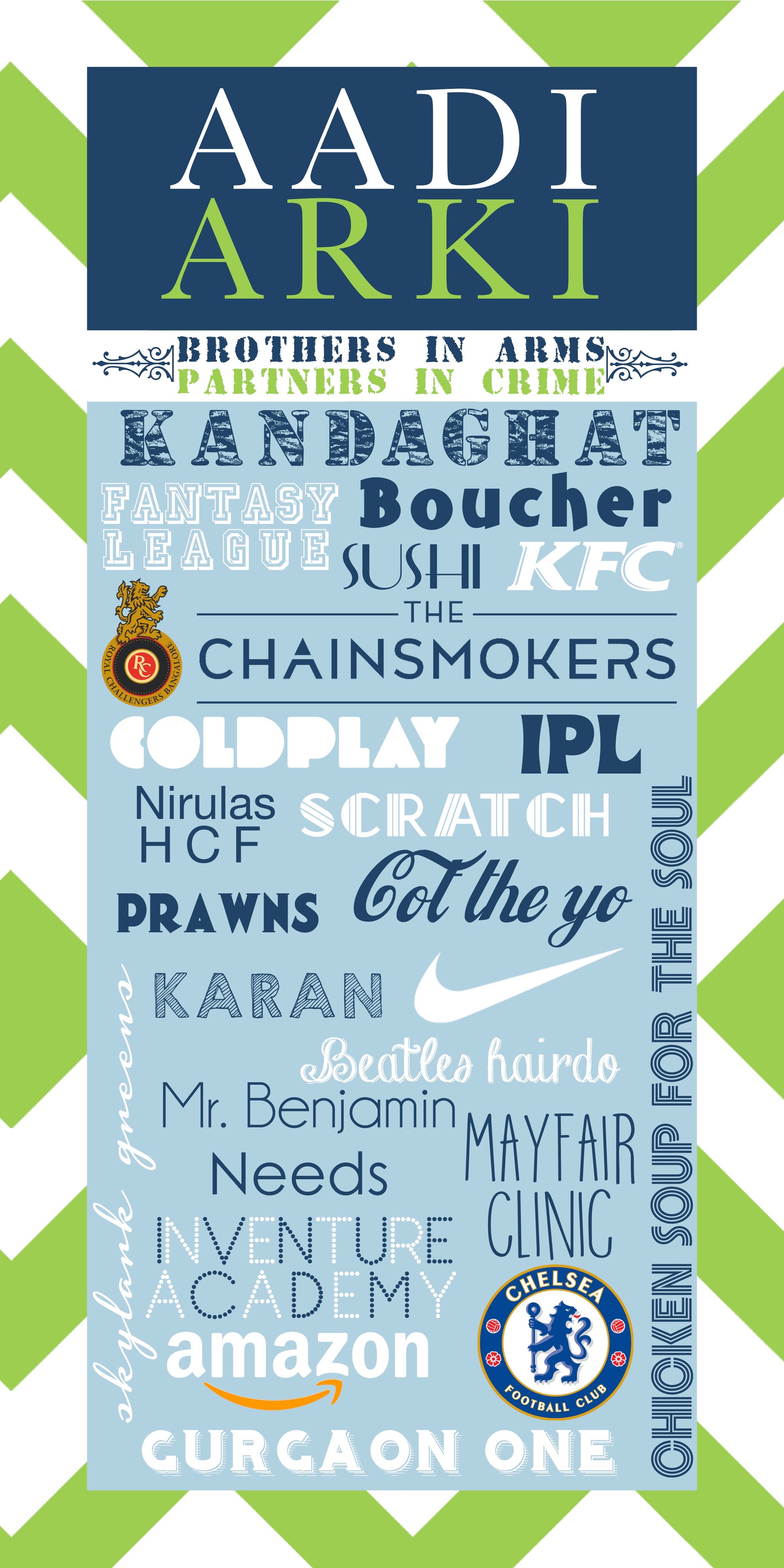 Word Memories Poster