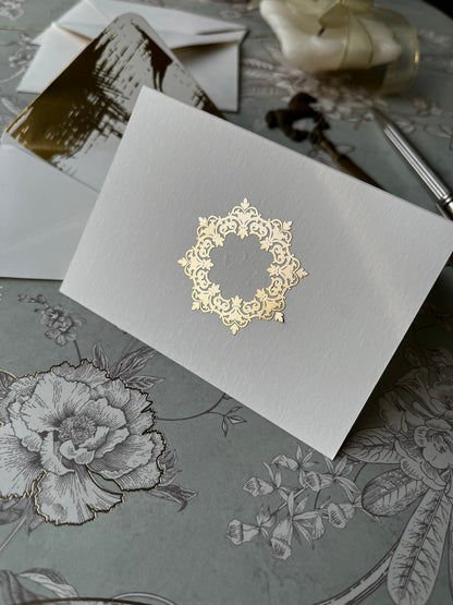 Lace - Personalised Fold Card
