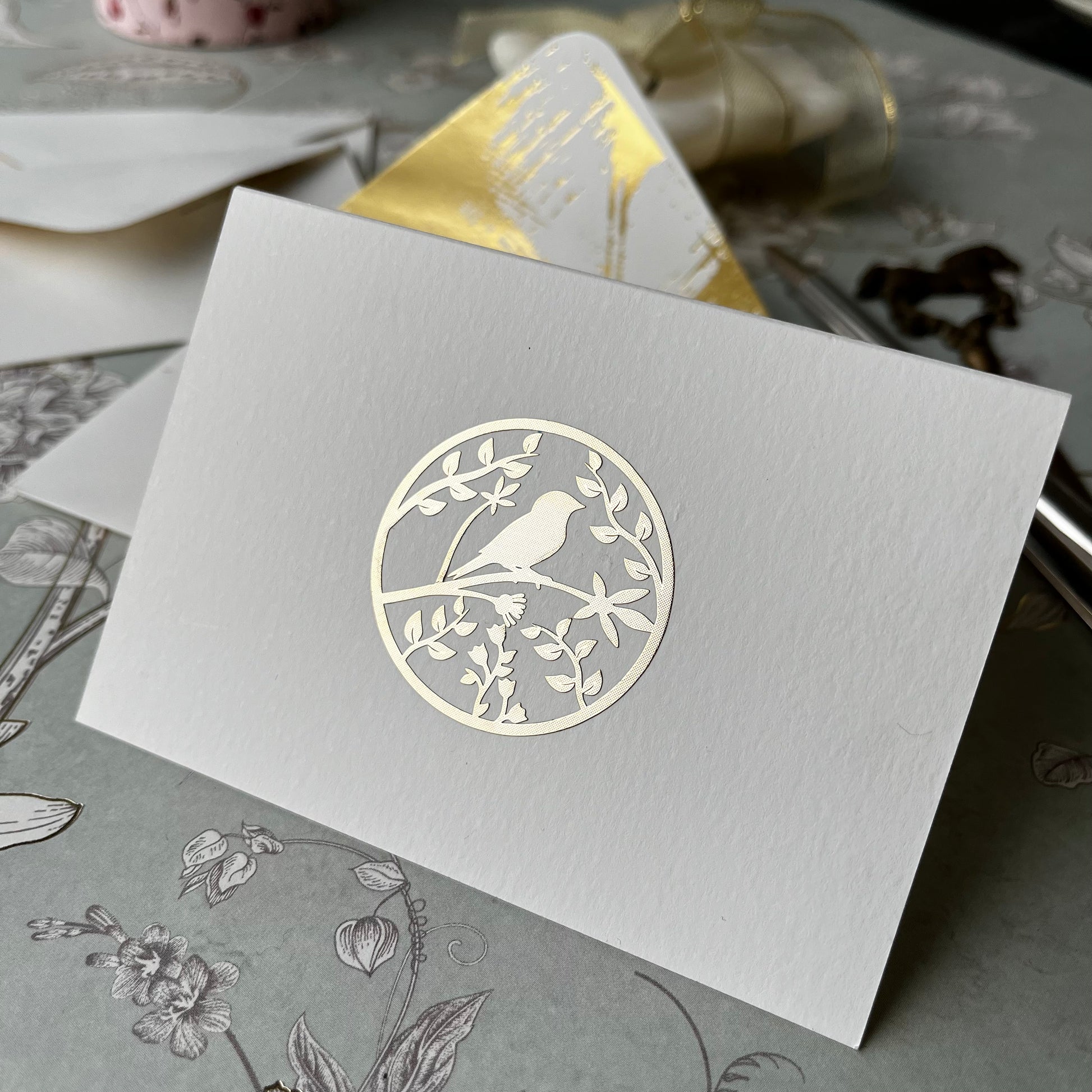 Nightingale - Personalised Fold Card