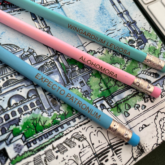 Harry potter spells pencils labelshabel