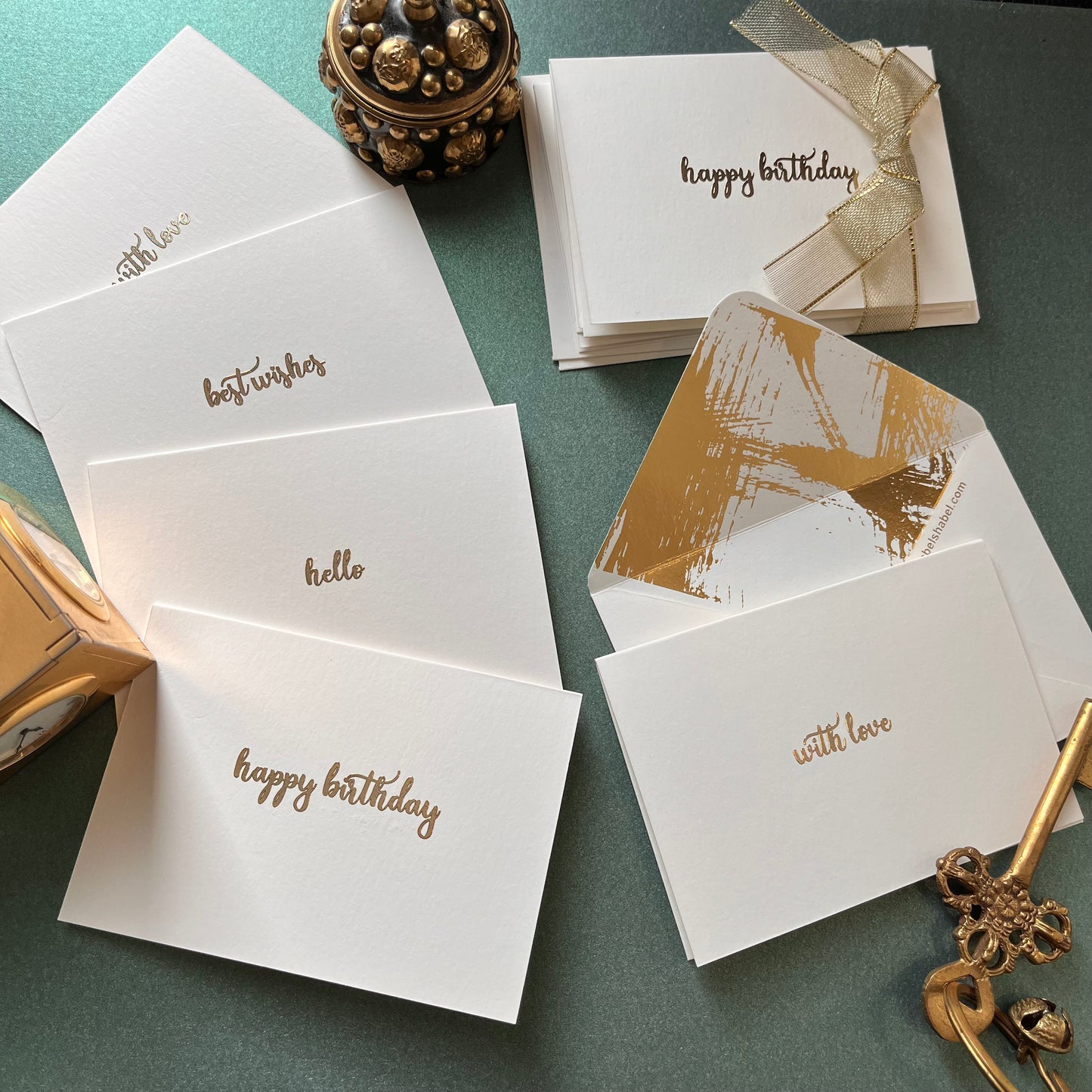 Words & Wishes - Personalised Fold Card