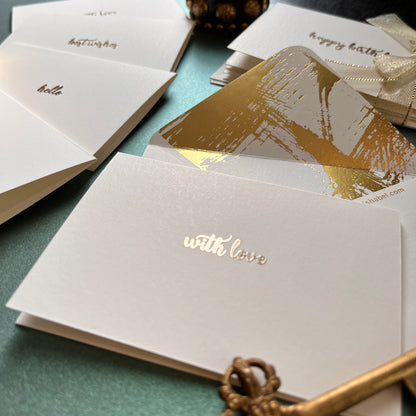 Words & Wishes - Personalised Fold Card
