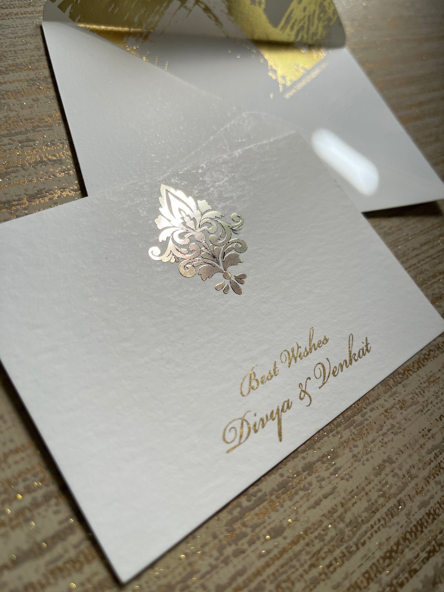 Damask - Flat Card