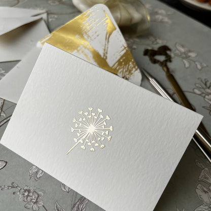 Dandelion - Personalised Fold Card