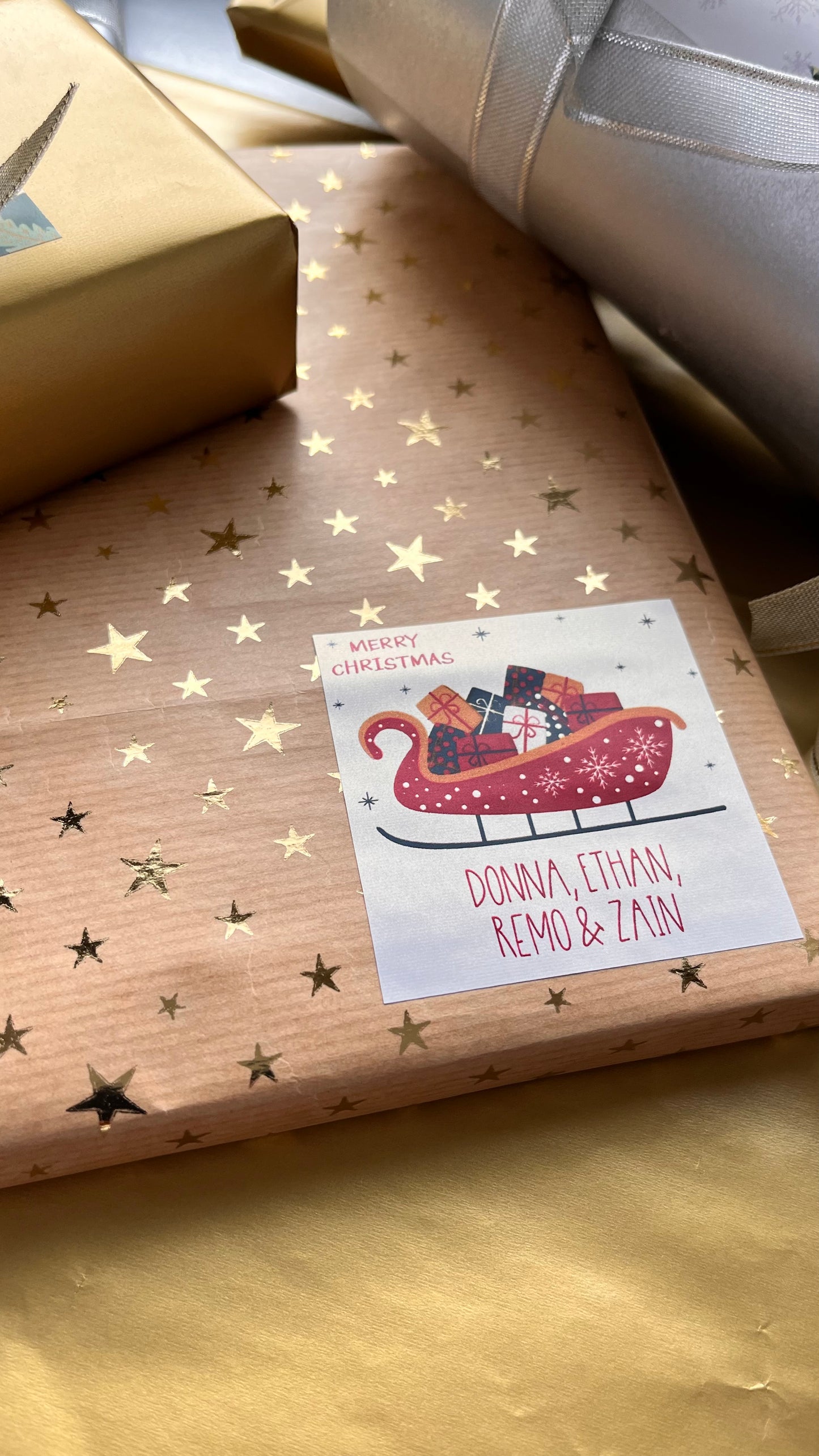 Gift Label - Xmas Party