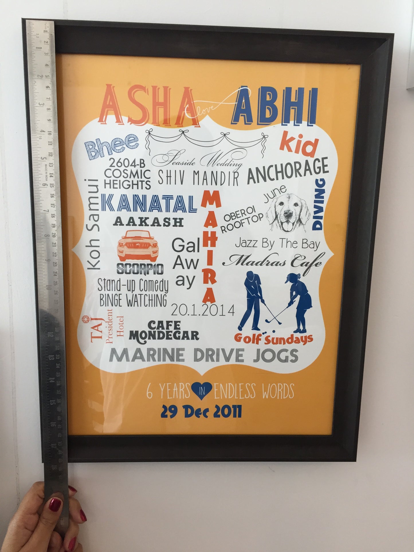 Word Memories Poster