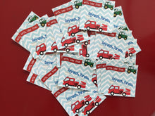 Gift Labels - Fire Engine