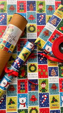 Personalised Wrapping Paper - Xmas Checkers