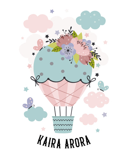 Personalised Folders - Sweet Sky