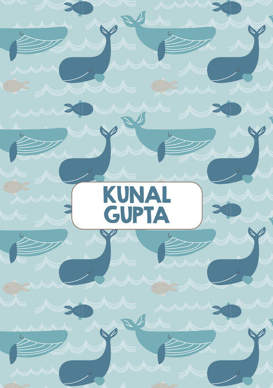 Personalised Note Book - Jaws