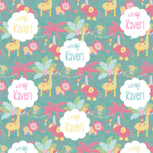 Personalised Wrapping Paper - Animal Party