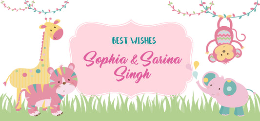 Gift Envelopes - Party Animals Pink