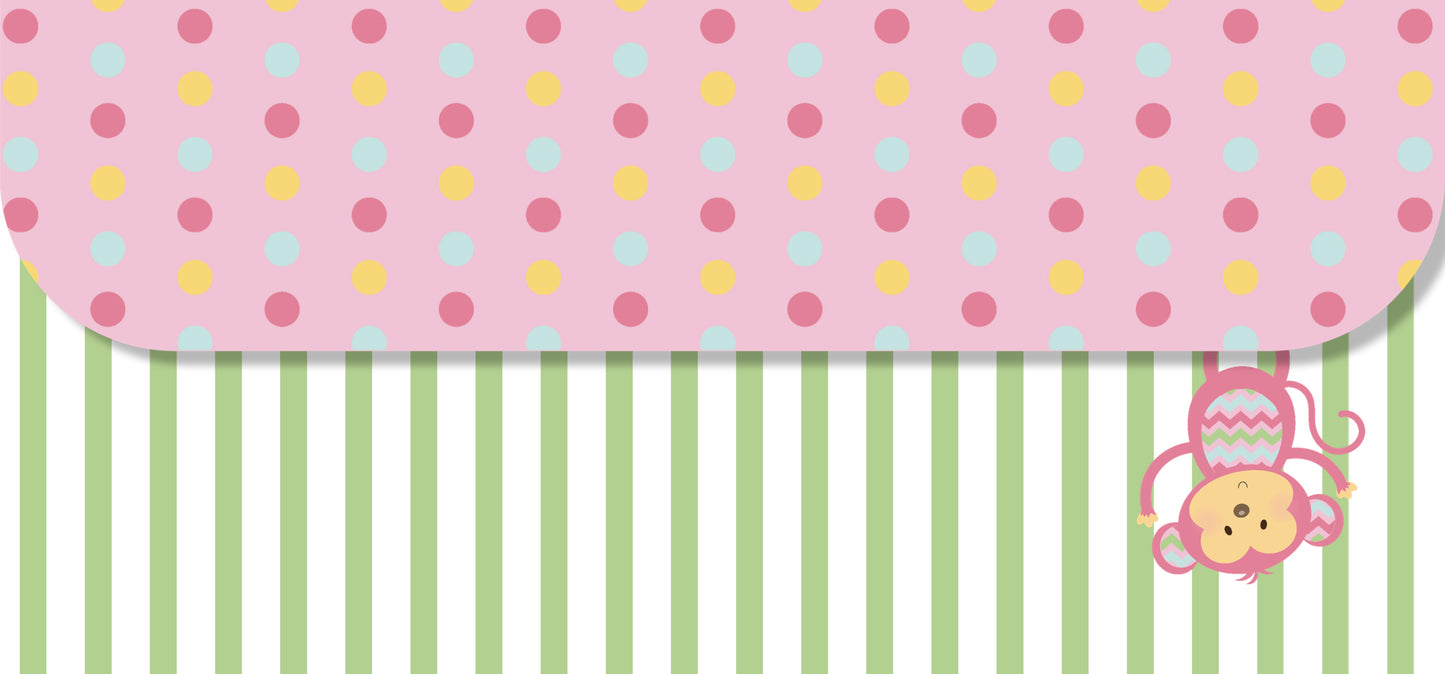 Gift Envelopes - Party Animals Pink