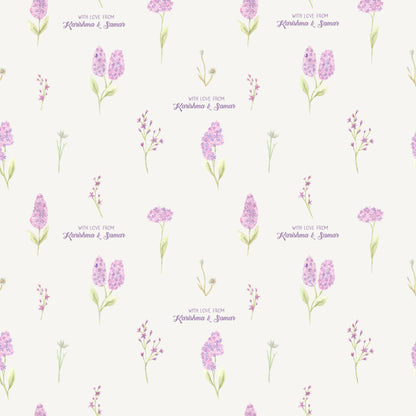 Personalised Wrapping Paper - Lil Lilac