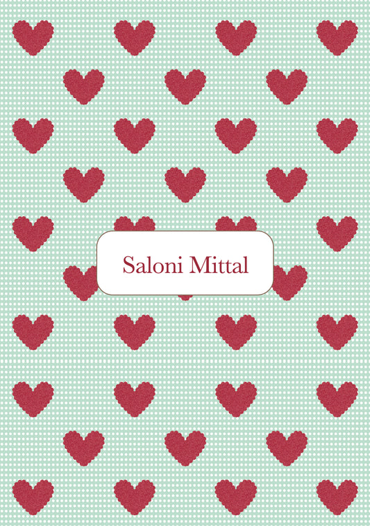 Personalised Note Book - Love Check
