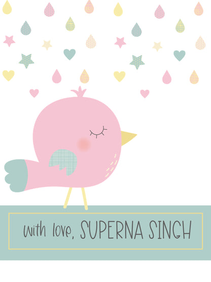 Ribbon Tags - Love Showers