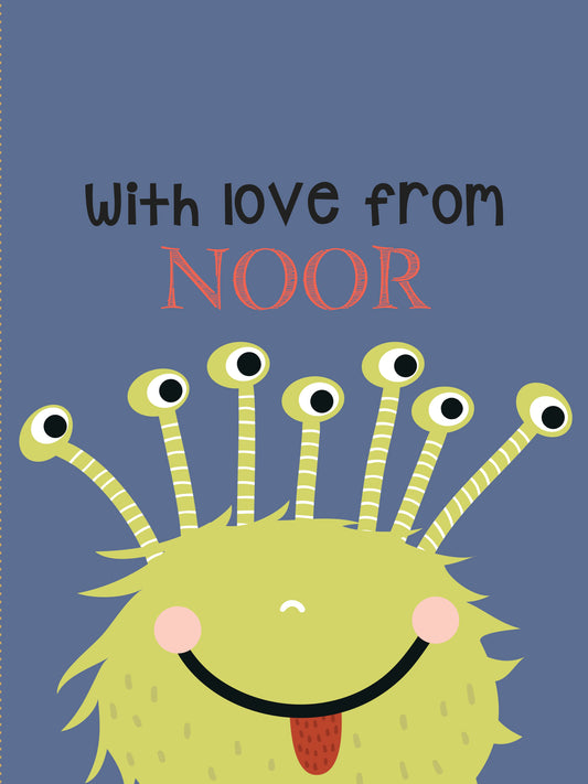 Ribbon Tags - Monster Love
