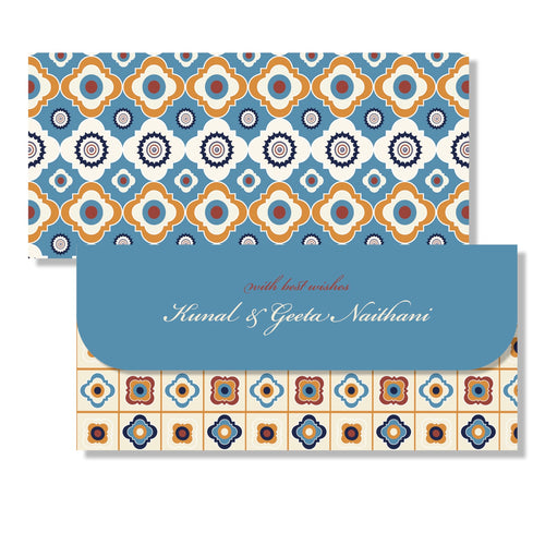 Gift Envelopes - Moroccan Blue