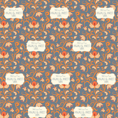 Personalised Wrapping Paper - Mughal Splendour