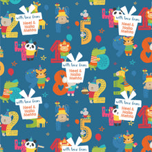 Personalised Wrapping Paper - Numbers Games