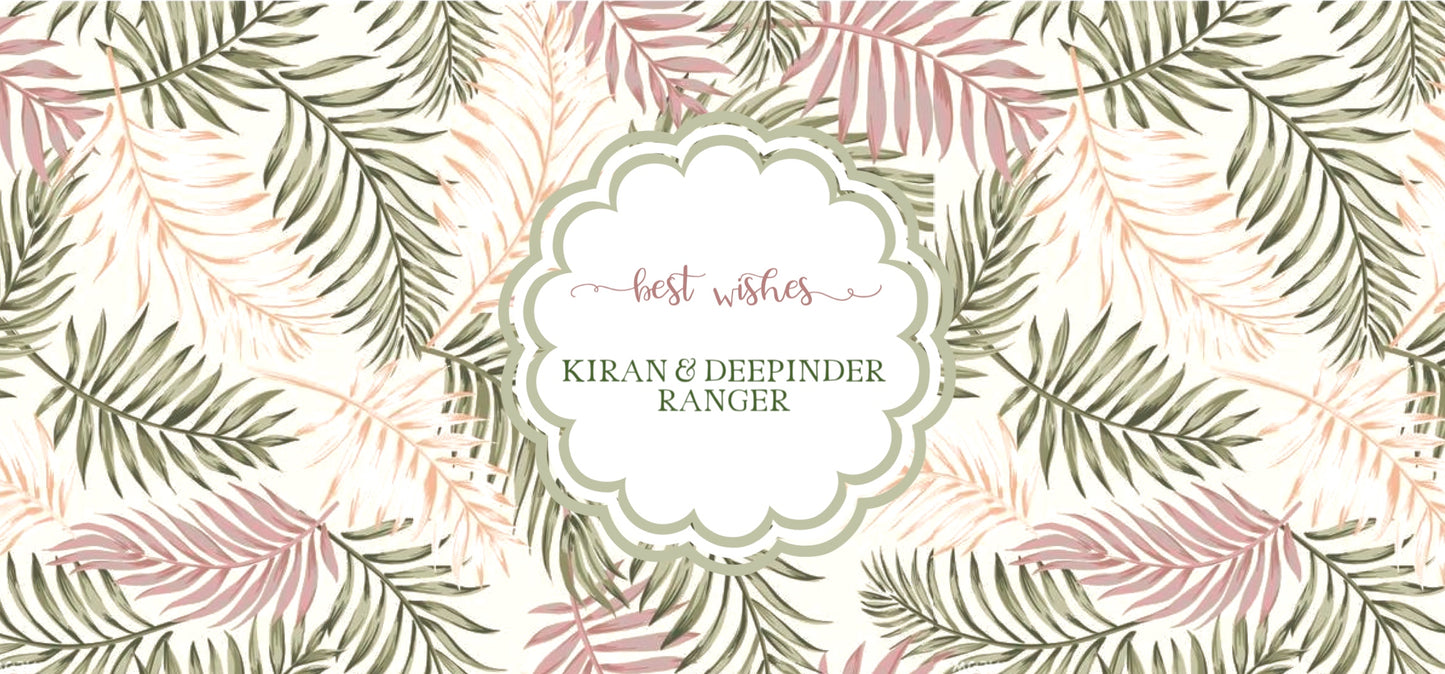 Gift Envelopes - Peachy Palms