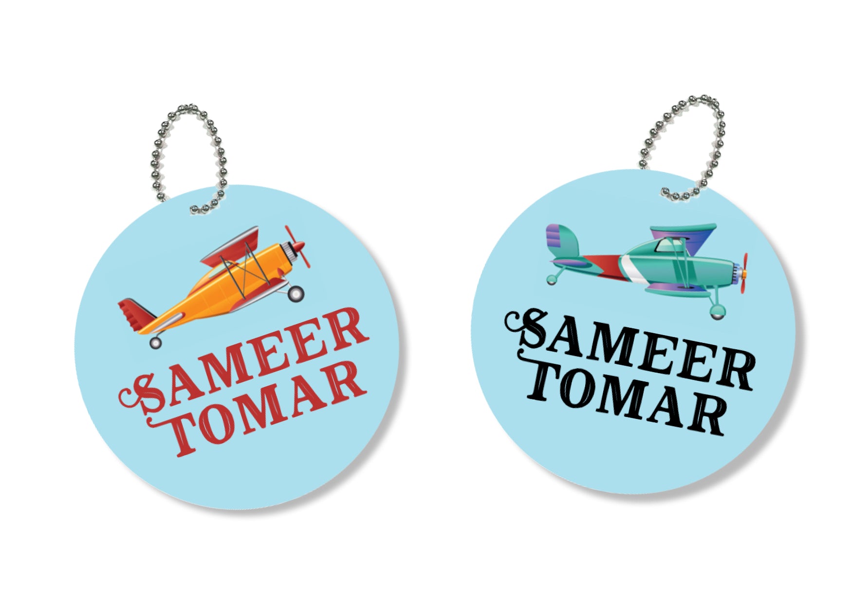 Bag Tags - Up in the Air