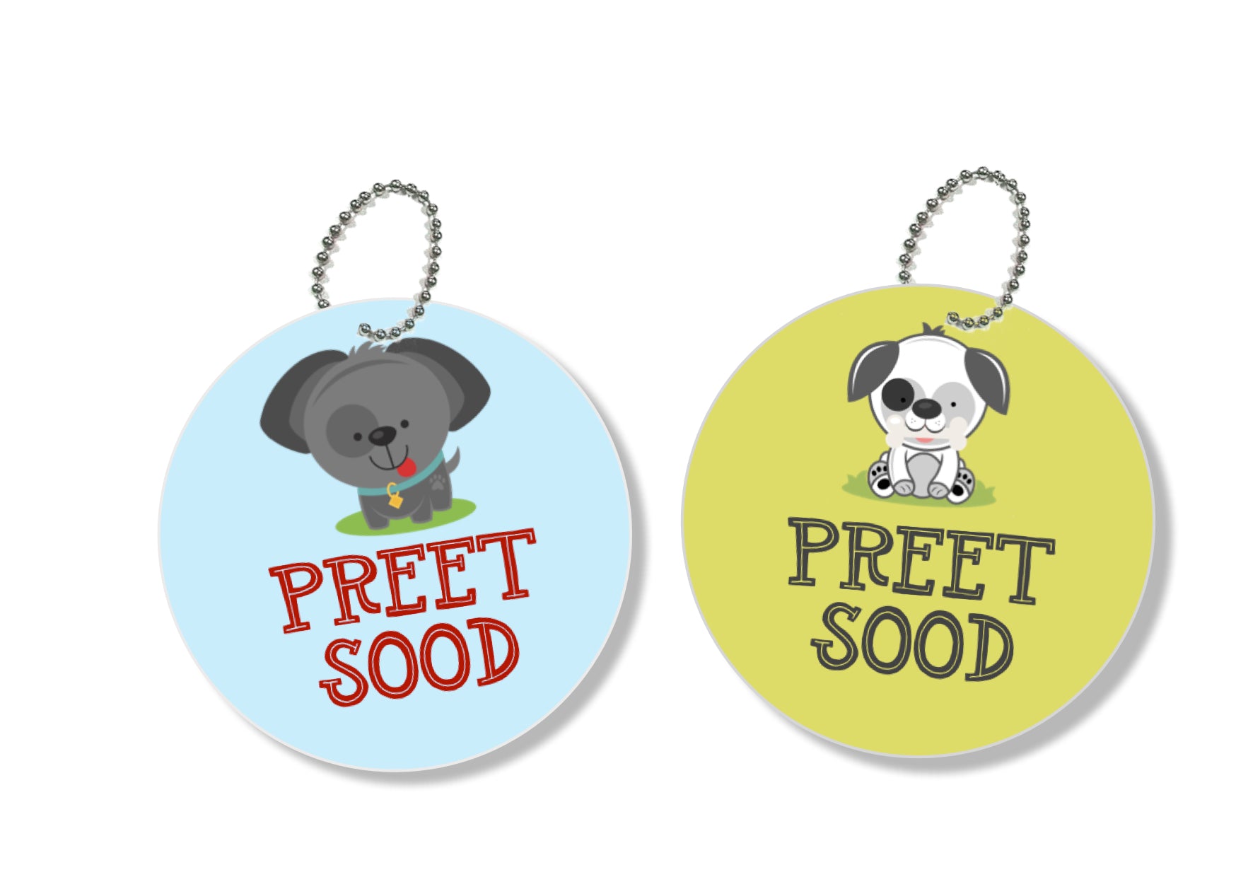 Bag Tags - Puppy Love