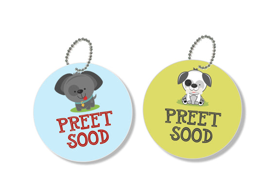 Bag Tags - Puppy Love