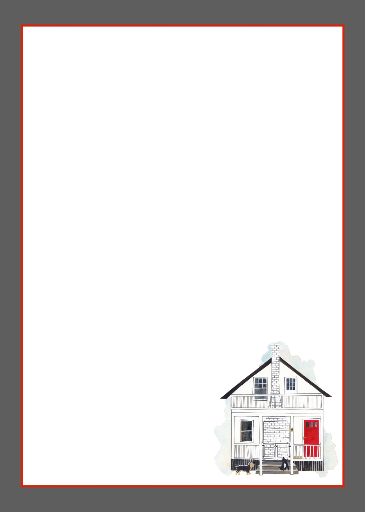 Note Pad - Red Door