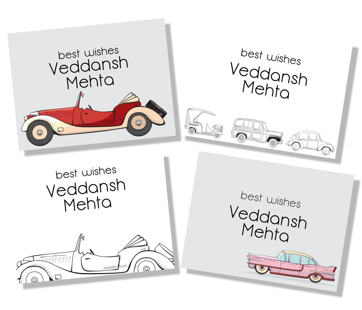 Gift Cards - Retro Car