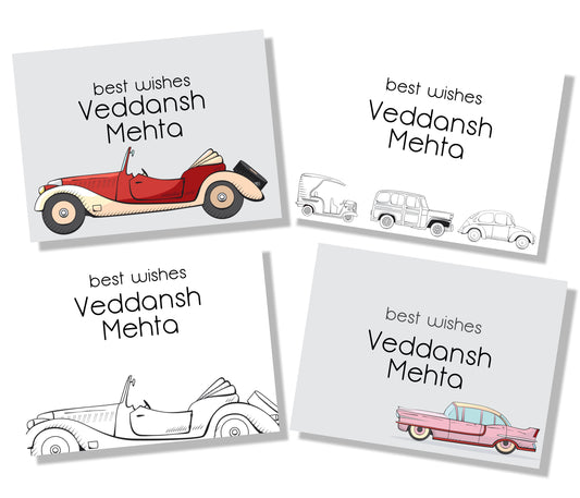 Gift Cards - Retro Car