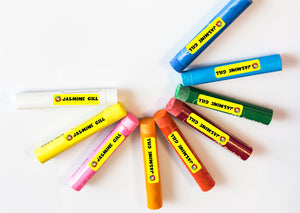 slim labels for pencils and crayons