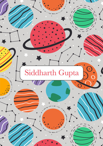 Personalised Note Book -  Space Jam