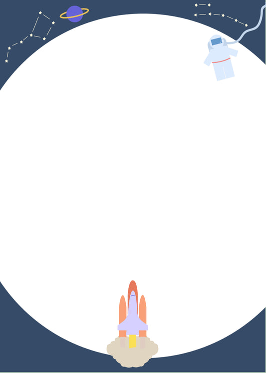 Note Pad - Space Adventure
