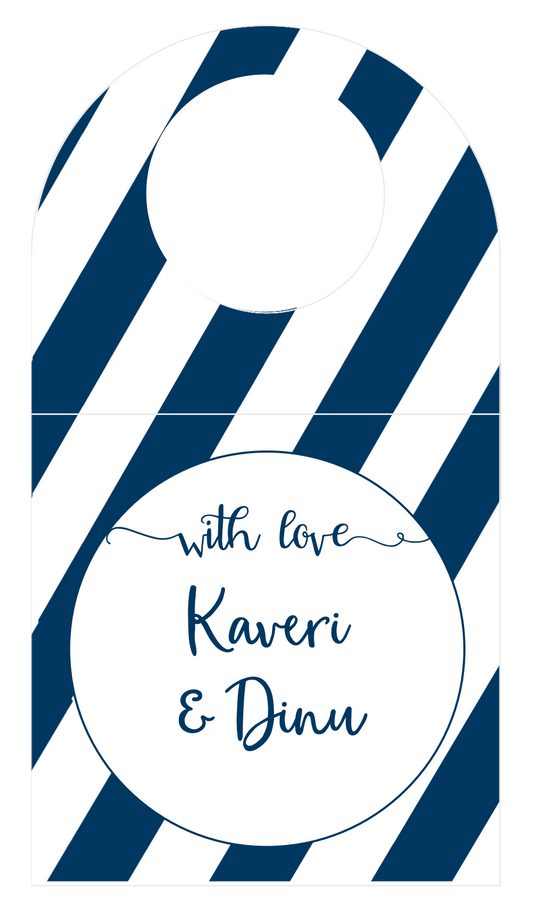 Bottle Tags - Stripes