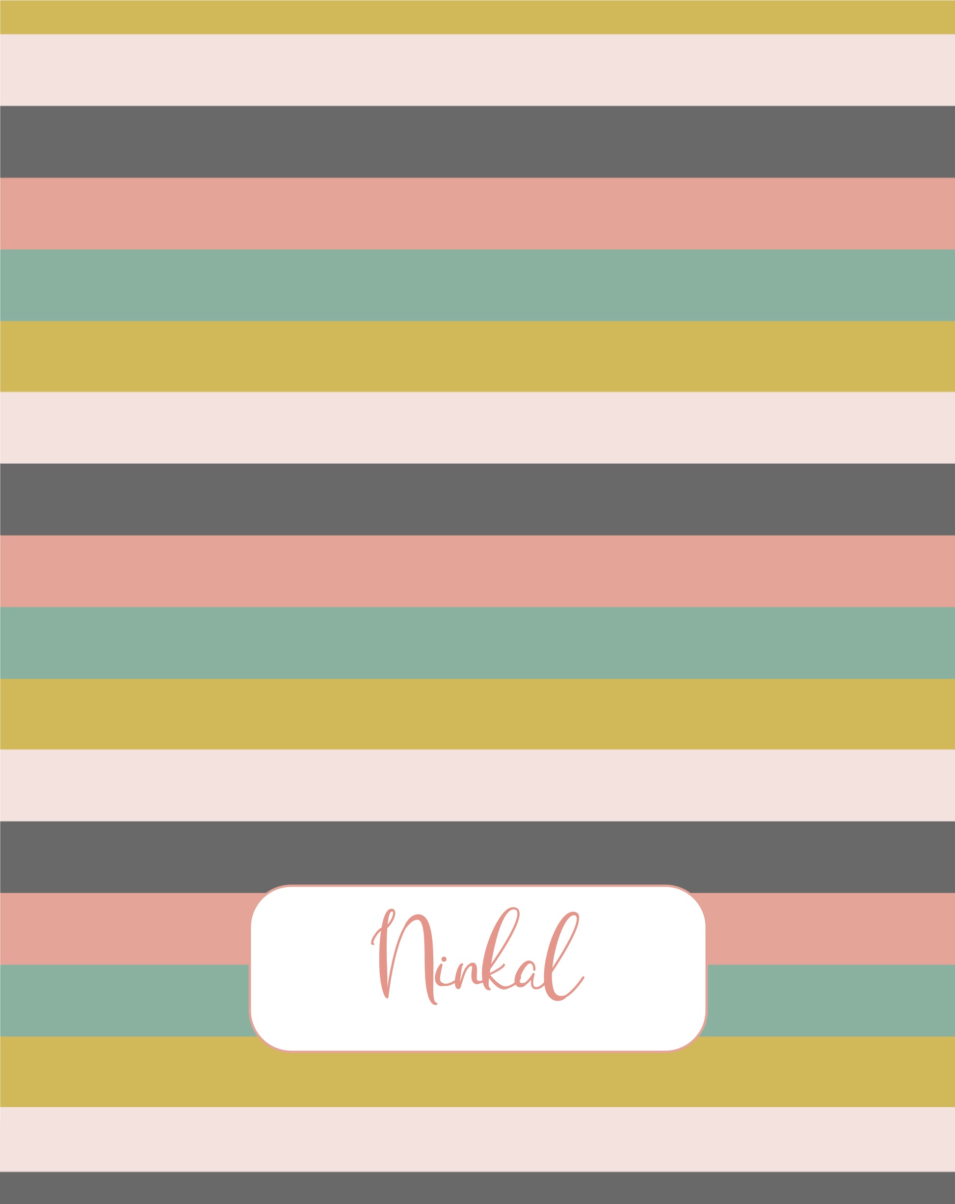 Clip Board - Stripes