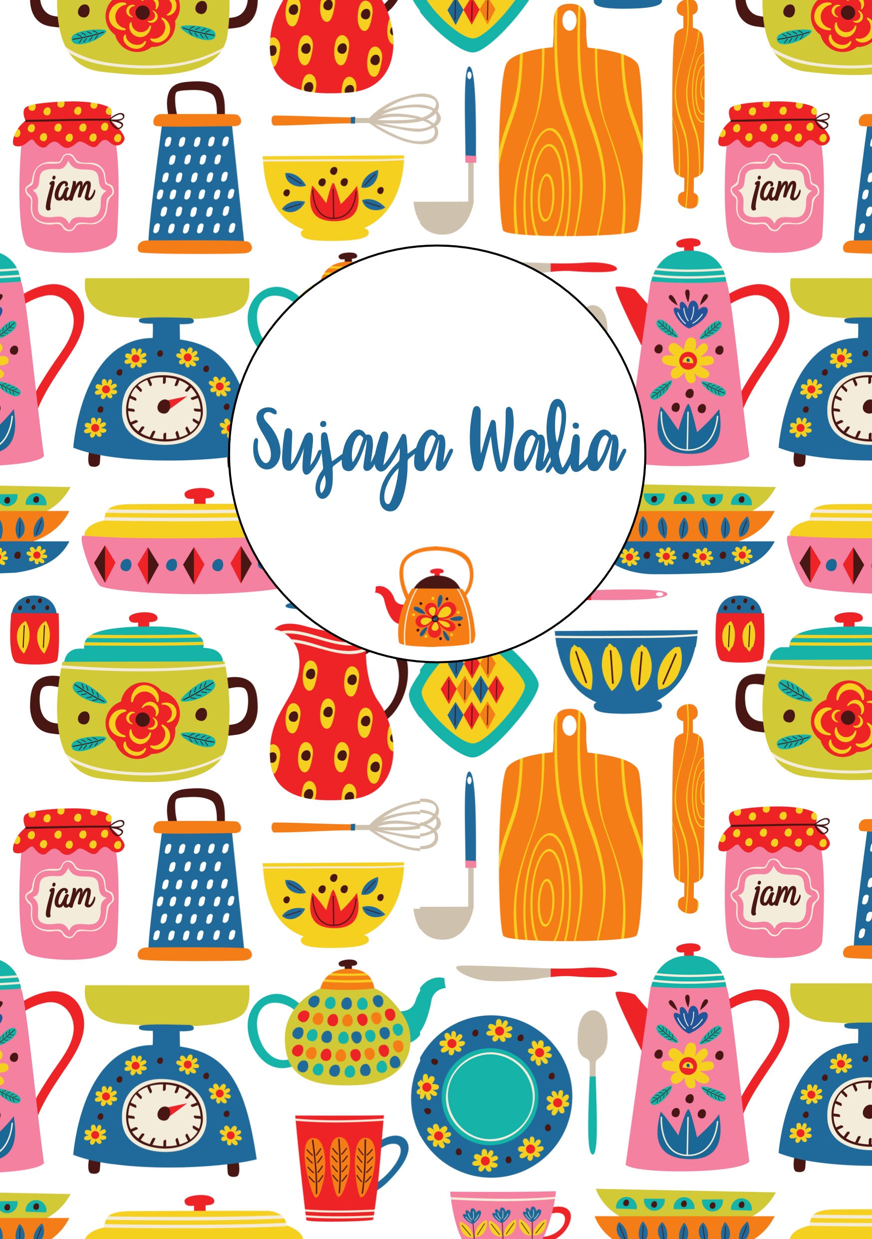 Personalised Note Book - Tea Time
