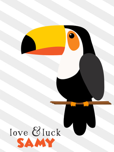 Ribbon Tags - Toucan