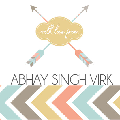 Gift Label - Tribal