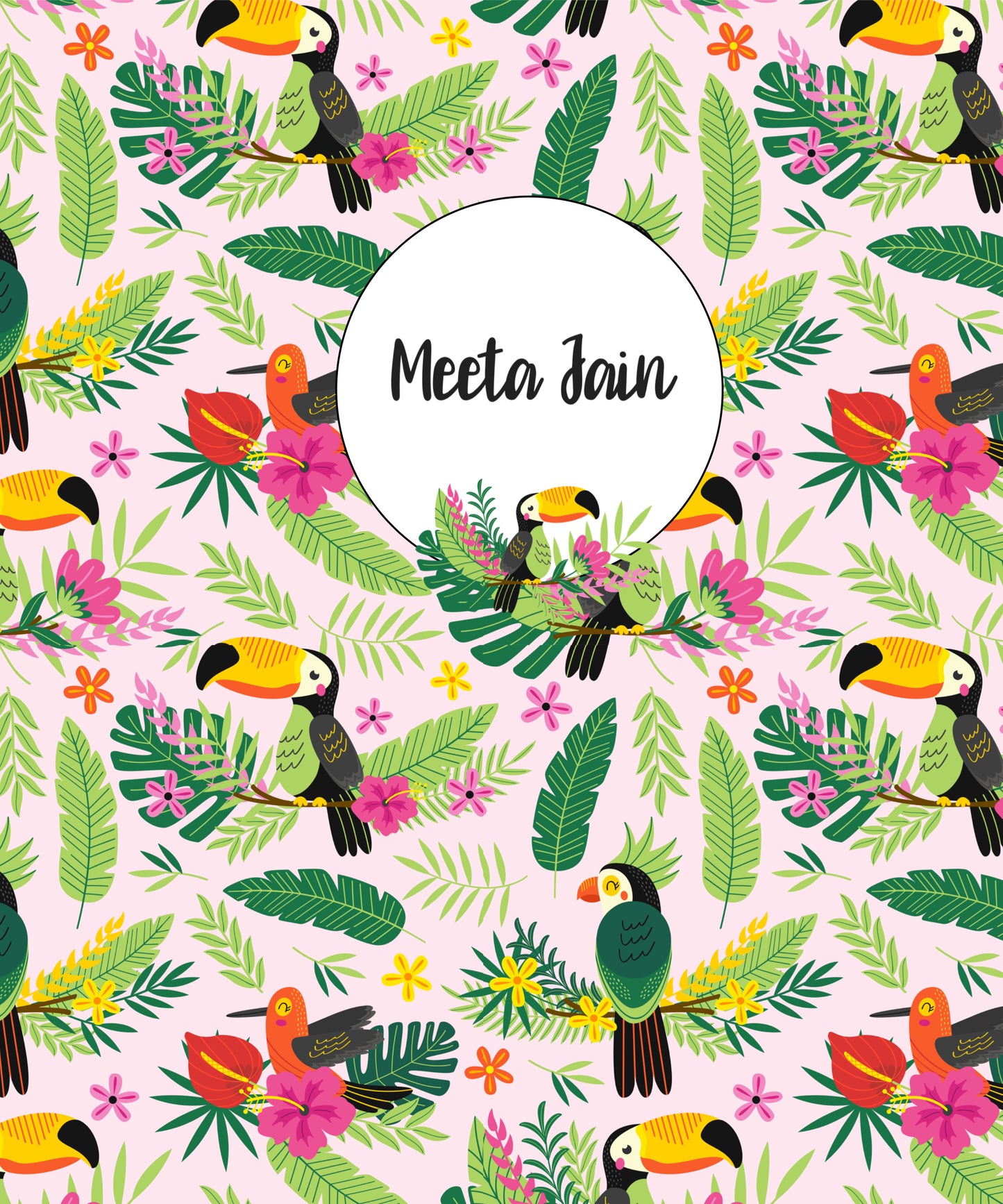 Personalised Folders - Tropical