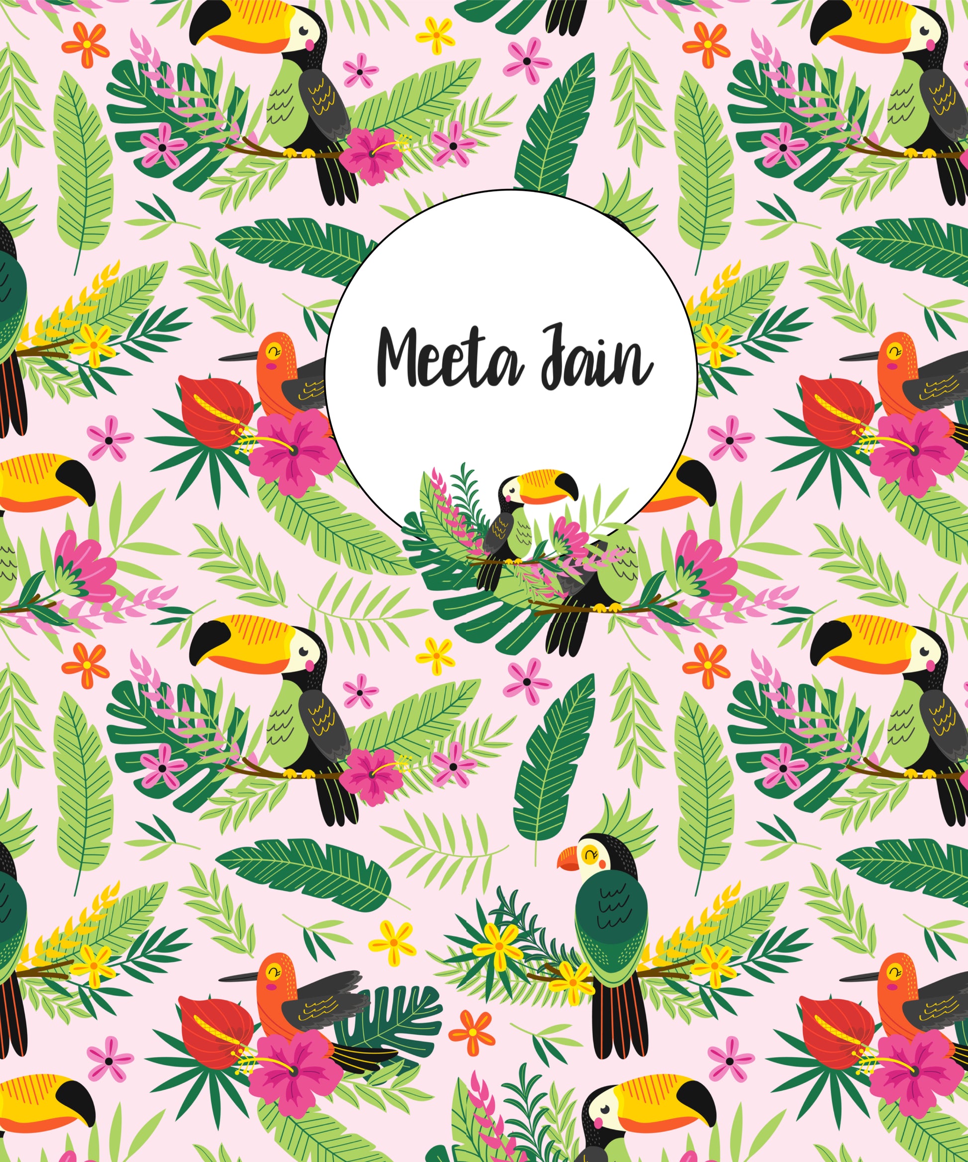 Personalised Folders - Tropical