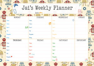 Kids Weekly Planner